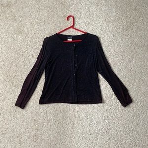 JKLA black long sleeve blouse 🖤